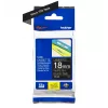 Laminovacia páska Brother TZe345 18mm biela na čiernu