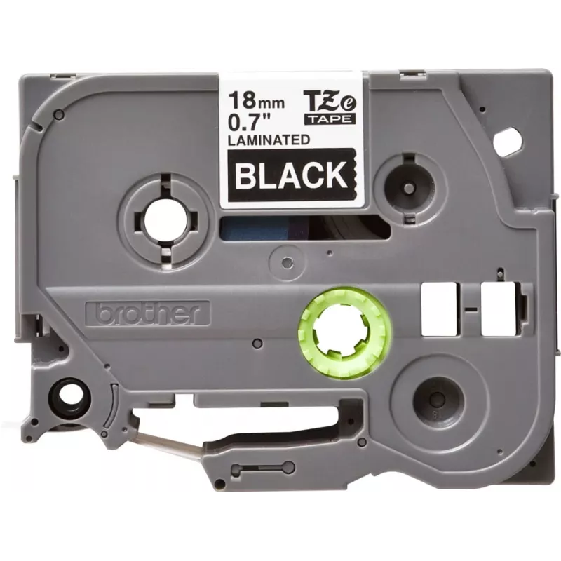 Laminovacia páska Brother TZe345 18mm biela na čiernu