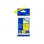Etiketová páska Brother TZe-631 (TZe) 12 mm x 8 m, čierna na žltú