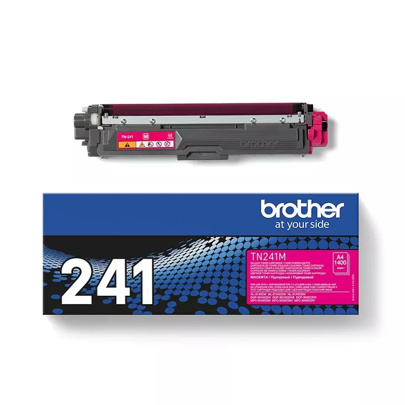 Brother TN-241M tonerová kazeta, purpurová, 1400 strán