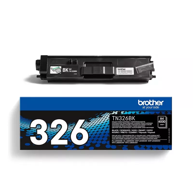 Brother TN-326BK tonerová kazeta, čierna, 4000 strán