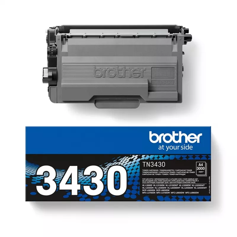 Brother TN-3430 tonerová kazeta 1 ks originál čierna