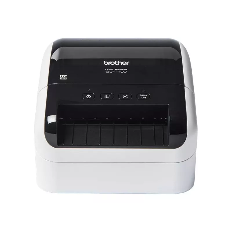 Tlačiareň etikiet Brother QL-1100 priama termická 300 x 300 DPI 110 mm/s káblová DK