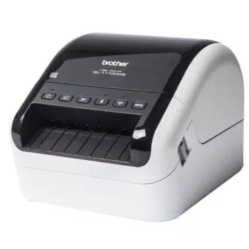 Brother QL-1110NWB, DK, priama termo, 300 x 300 DPI, 110 mm/s, káblová & bezdrôtová, čierna, biela