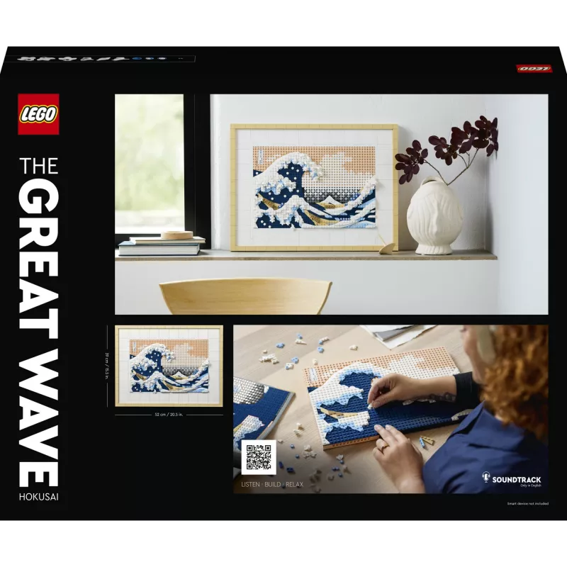 LEGO ART 31208 Hokusai. Veľká vlna pri Kanagawe