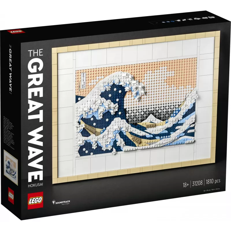 LEGO ART 31208 Hokusai. Veľká vlna pri Kanagawe
