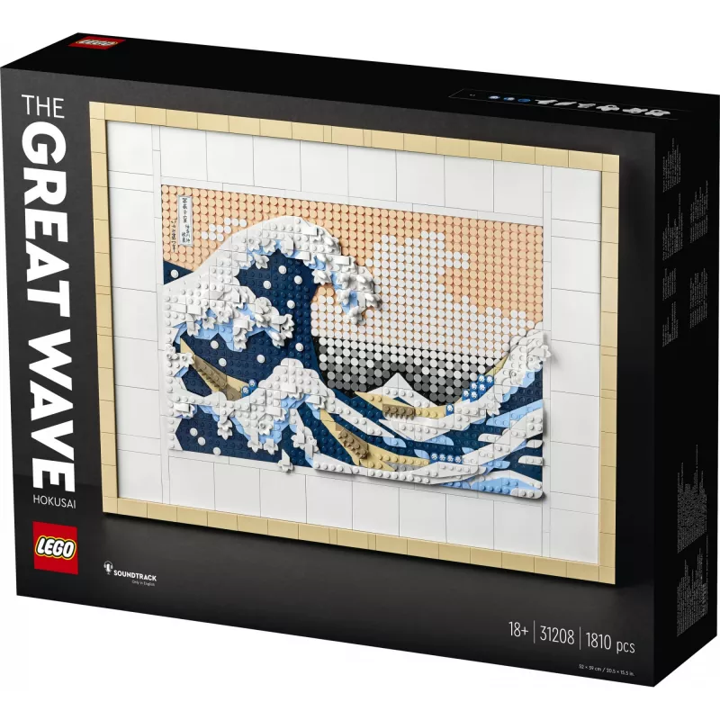 LEGO ART 31208 Hokusai. Veľká vlna pri Kanagawe
