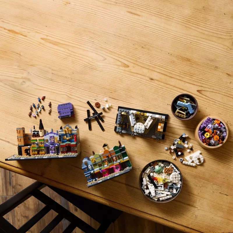 LEGO HARRY POTTER 76444 obchody s kúzlami v Šikmej uličke