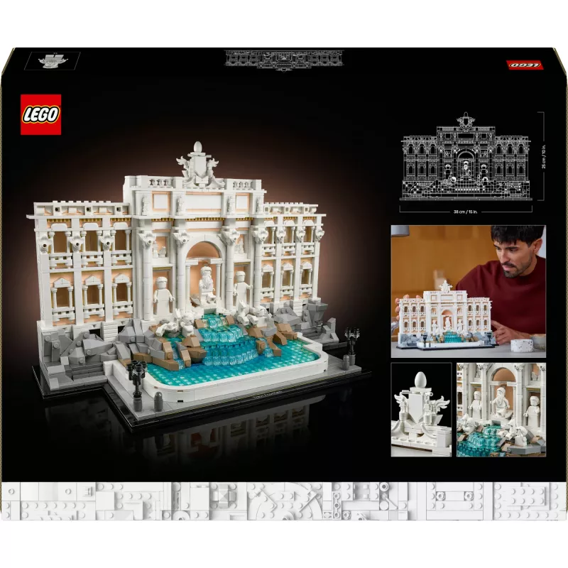 LEGO ARCHITECTURE 21062 Fontána di Trevi