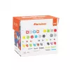 Stavebné kocky Marioinex Mini Waffle Constructor 300 — kompatibilná stavebnica, 300 dielov, viacfarebná
