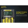 Nitecore UM4 nabíjačka domáca batéria DC lítium-železofosfát lítium-iónová nikel-kadmiová