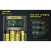 Nitecore UM4 nabíjačka domáca batéria DC lítium-železofosfát lítium-iónová nikel-kadmiová
