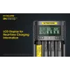 Nitecore UM4 nabíjačka domáca batéria DC lítium-železofosfát lítium-iónová nikel-kadmiová
