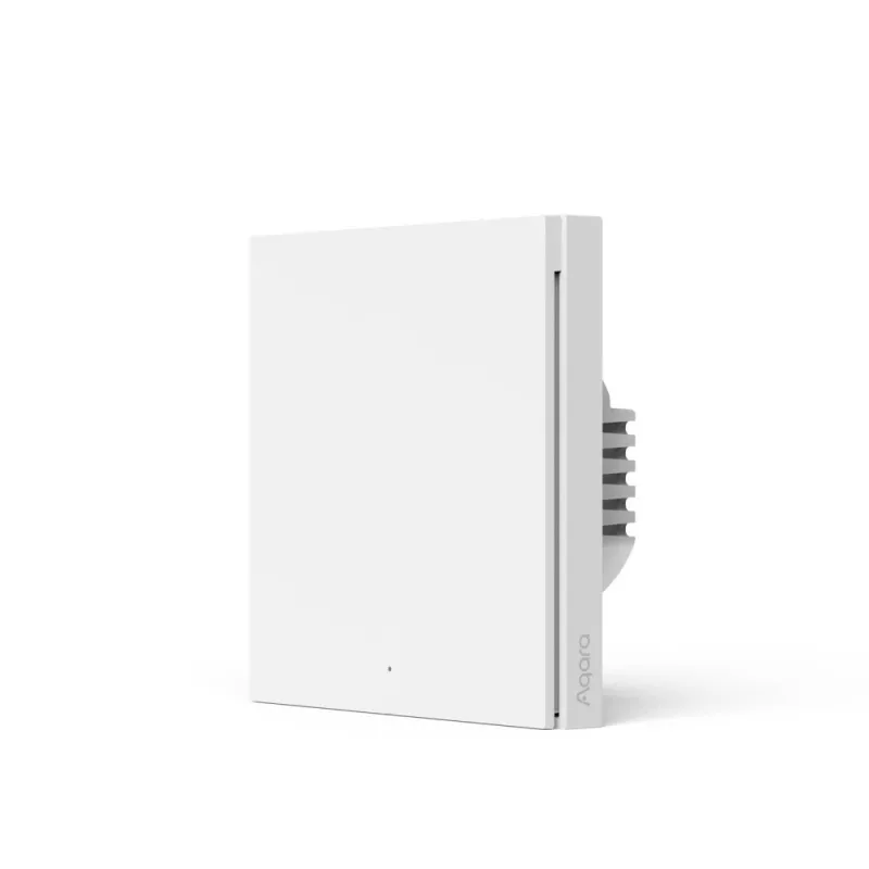 Aqara Smart Wall Switch H1 EU inteligentný nástenný vypínač, jednoduchý kolískový, s nulovým vodičom, WS-EUK03