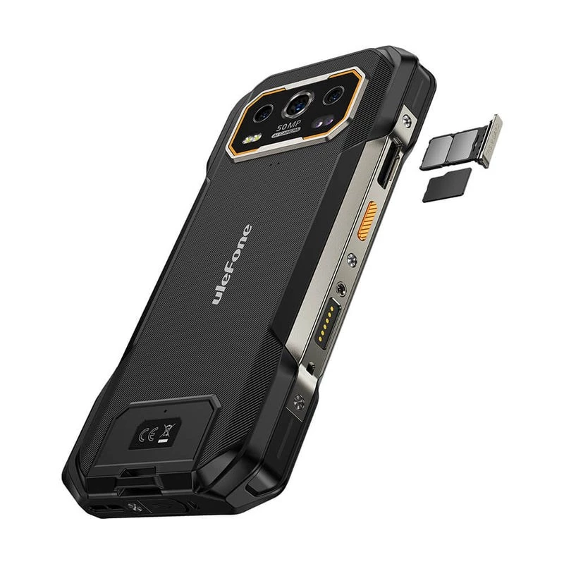 Smartphone Ulefone Armor 27 Pro 6,78 palca 12 GB 256 GB čierna
