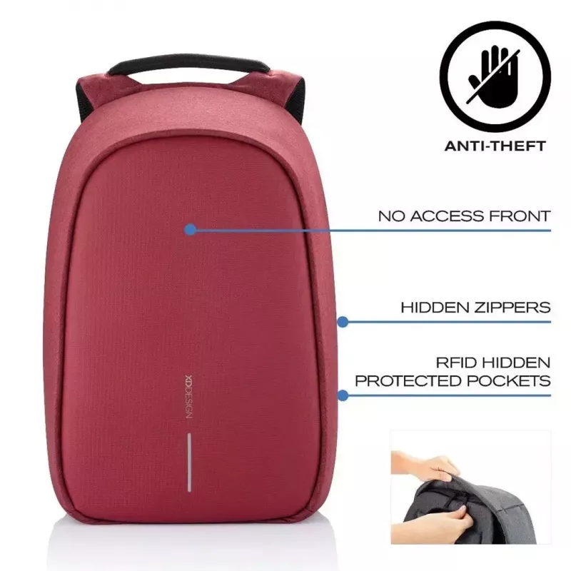 Batoh XDDESIGN Bobby Hero Small — proti krádeži chránený vodoodpudivý každodenný batoh, kompaktná veľkosť