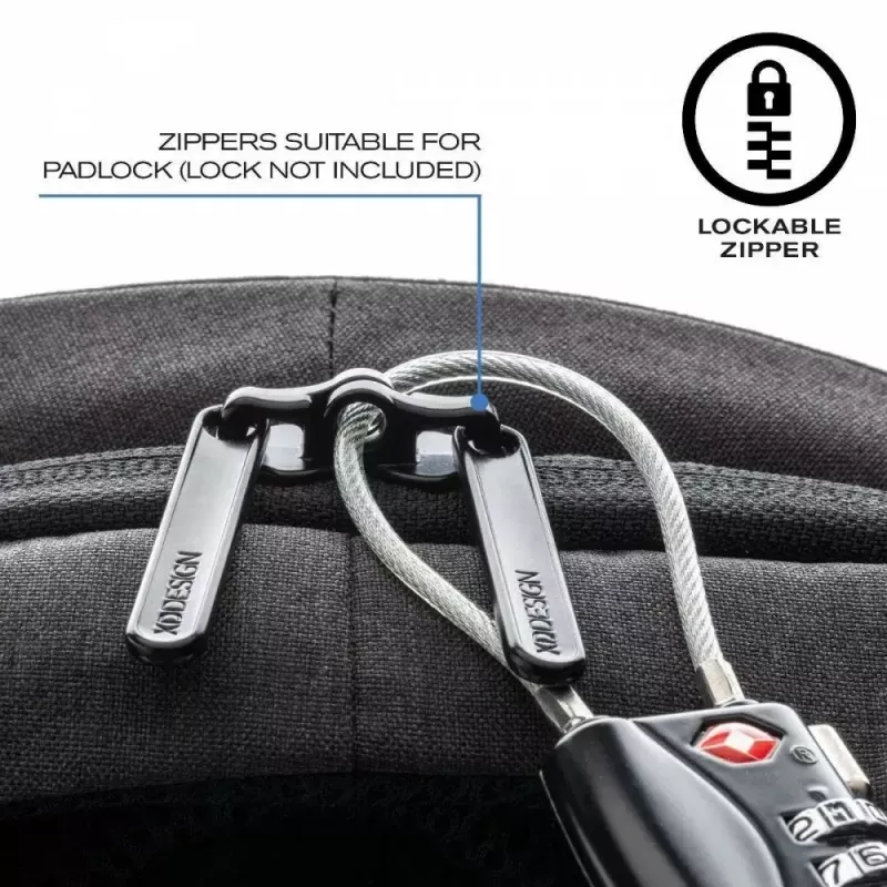 Batoh XDDESIGN Bobby Hero Small — proti krádeži chránený vodoodpudivý každodenný batoh, kompaktná veľkosť