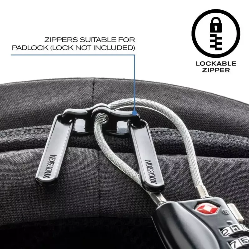 Batoh XDDESIGN Bobby Hero Small — proti krádeži chránený vodoodpudivý každodenný batoh, kompaktná veľkosť