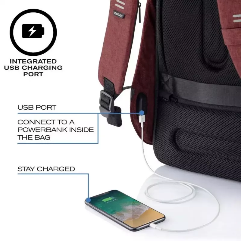 Batoh XDDESIGN Bobby Hero Small — proti krádeži chránený vodoodpudivý každodenný batoh, kompaktná veľkosť