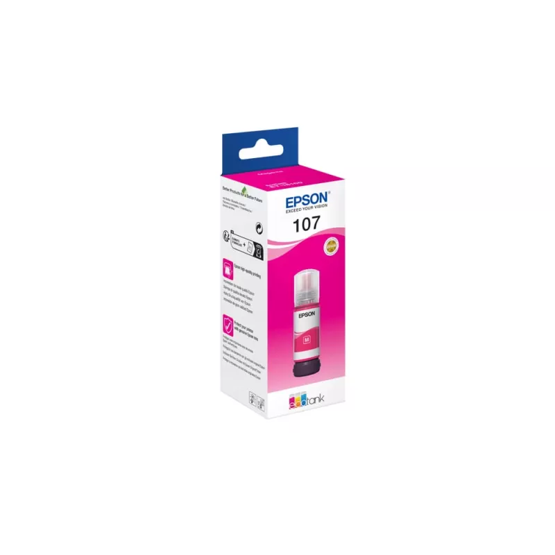 EPSON 108 EcoTank magenta atramentová fľaša