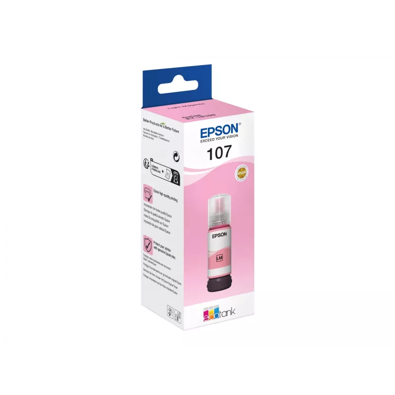 EPSON 108 EcoTank svetlomagenta atramentová fľaša