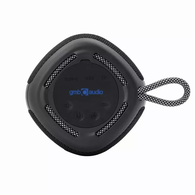 Prenosný reproduktor Gembird SPK-BT-LED-03-BK čierny