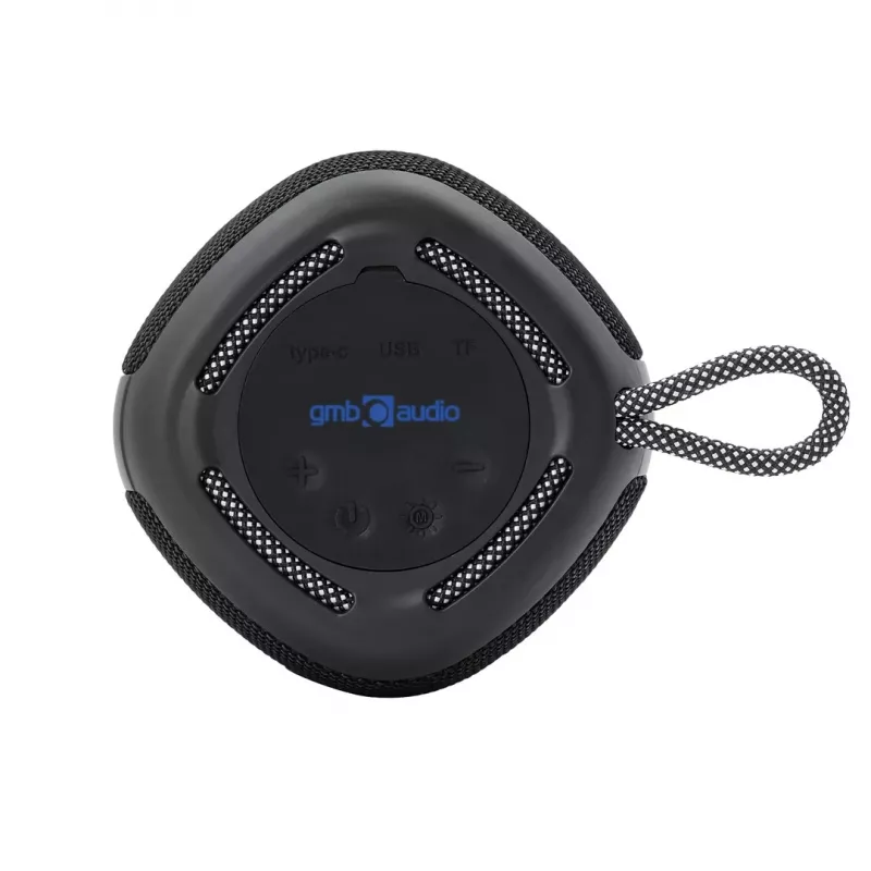Prenosný reproduktor Gembird SPK-BT-LED-03-BK čierny