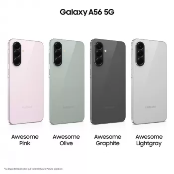 Samsung Galaxy A56 17 cm (6,7) Dual SIM Android 15 5G USB Type-C 8 GB 128 GB 5000 mAh Graphite