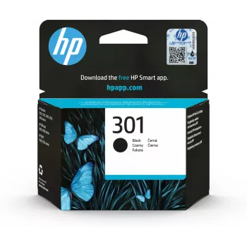 HP 301 originálna atramentová kazeta čierna štandardná kapacita 3 ml