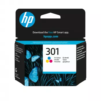 HP 301 originálna atramentová kazeta, trojfarebná