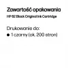 HP 62 čierna originálna atramentová kazeta