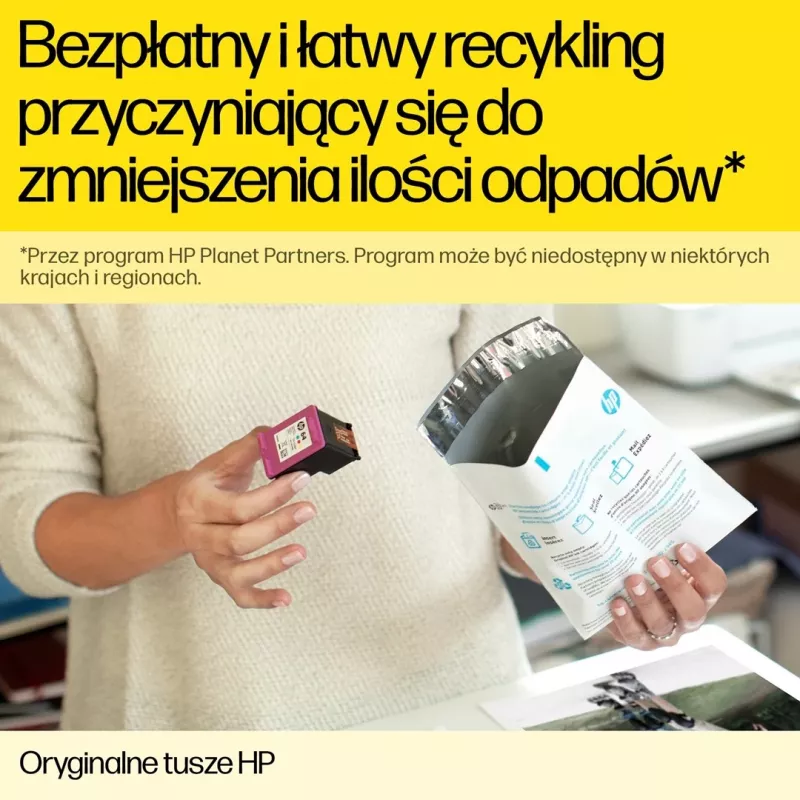 HP 62 tri-color originálna atramentová kazeta