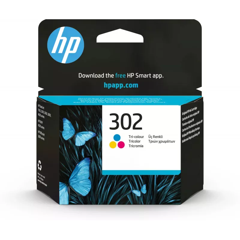 HP 302 atramentová kazeta trojfarebná
