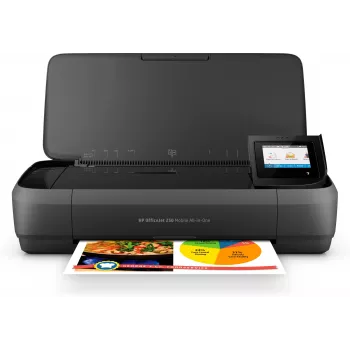 HP Officejet 250 Mobile All-in-One MFP farebná atramentová tlačiareň A4 8 strán/min kopírovanie 10 strán/min tlač 50 listov USB Wi-Fi