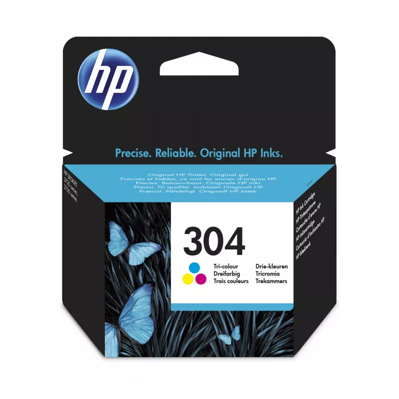 HP 304 tri-color originálna atramentová kazeta