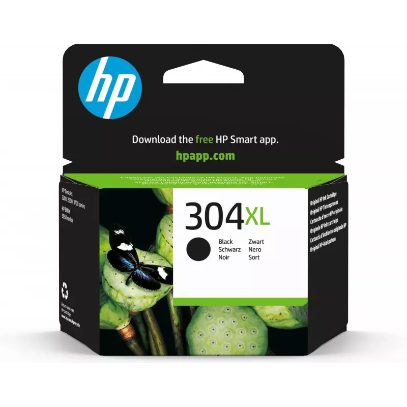 HP 304XL čierna atramentová kazeta