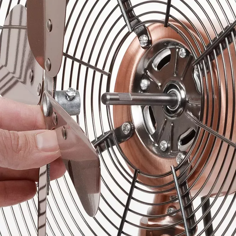 Stolný ventilátor Tristar VE-5970 Retro stolný ventilátor medený 30 cm