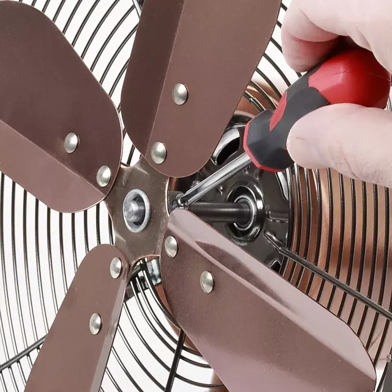 Stolný ventilátor Tristar VE-5970 Retro stolný ventilátor medený 30 cm