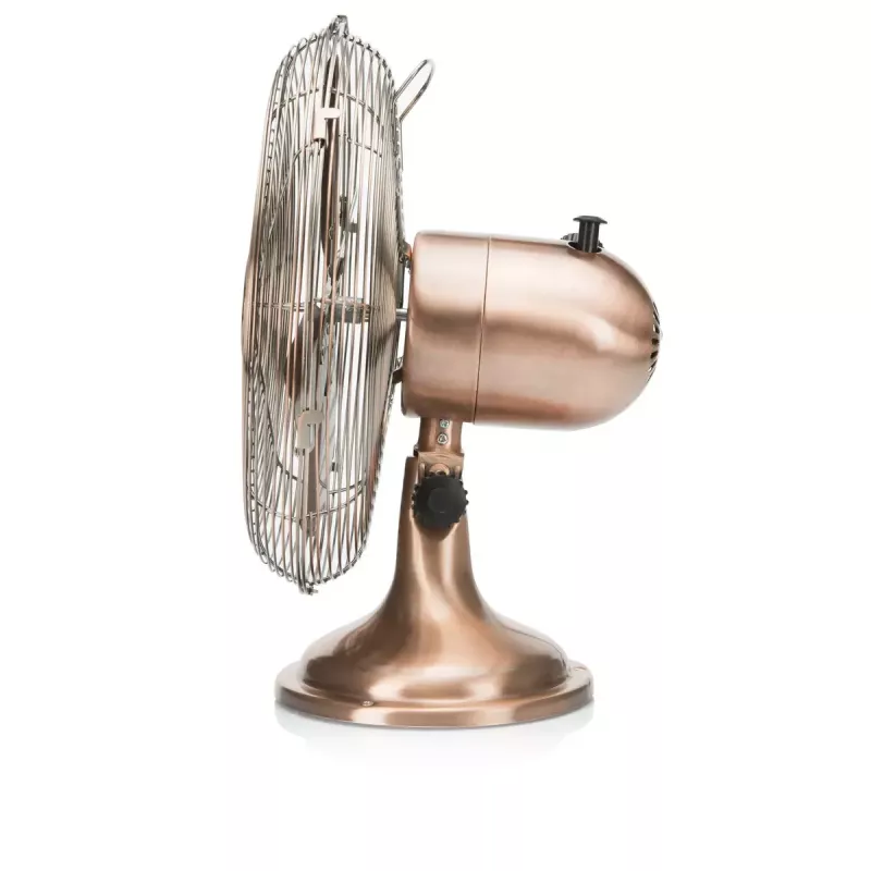 Stolný ventilátor Tristar VE-5970 Retro stolný ventilátor medený 30 cm