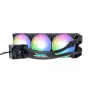 Alphacool Eisbaer Pro Aurora 360 procesorový all-in-one kvapalinový chladič 12 cm čierna, biela 1 ks