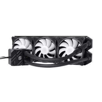 Alphacool Eisbaer Pro Aurora 360 procesorový all-in-one kvapalinový chladič 12 cm čierna, biela 1 ks
