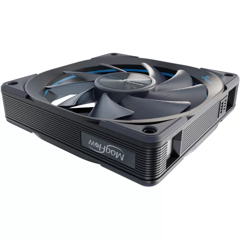 MagFlow 1225 PWM (sada 1 ventilátora) 120,4 x 124,2 x 26,6 mm / hydrodynamické ložisko / 63,33 CFM / 33,78 dBa / 2200 ot/min / magnetický kábel pre jednoduchú inštaláciu (MAGFLOW-1)