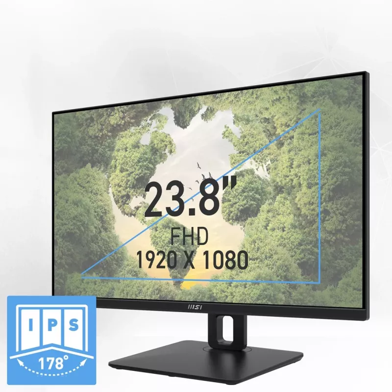 MSI Pro MP245PG 24 palcov IPS FHD HDMI/DP Pivot – plochý monitor – 61 cm