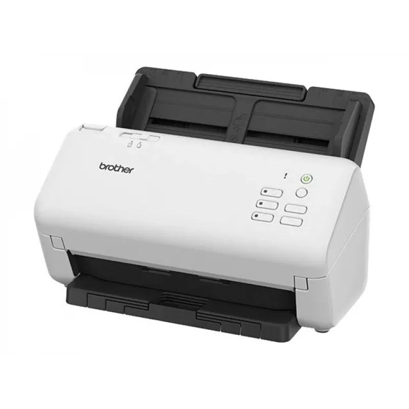 ADF skener Brother ADS-4300N – A4, 600 x 600 DPI, duplex, 80-listový ADF, Dual CIS, LED (čierna/biela)