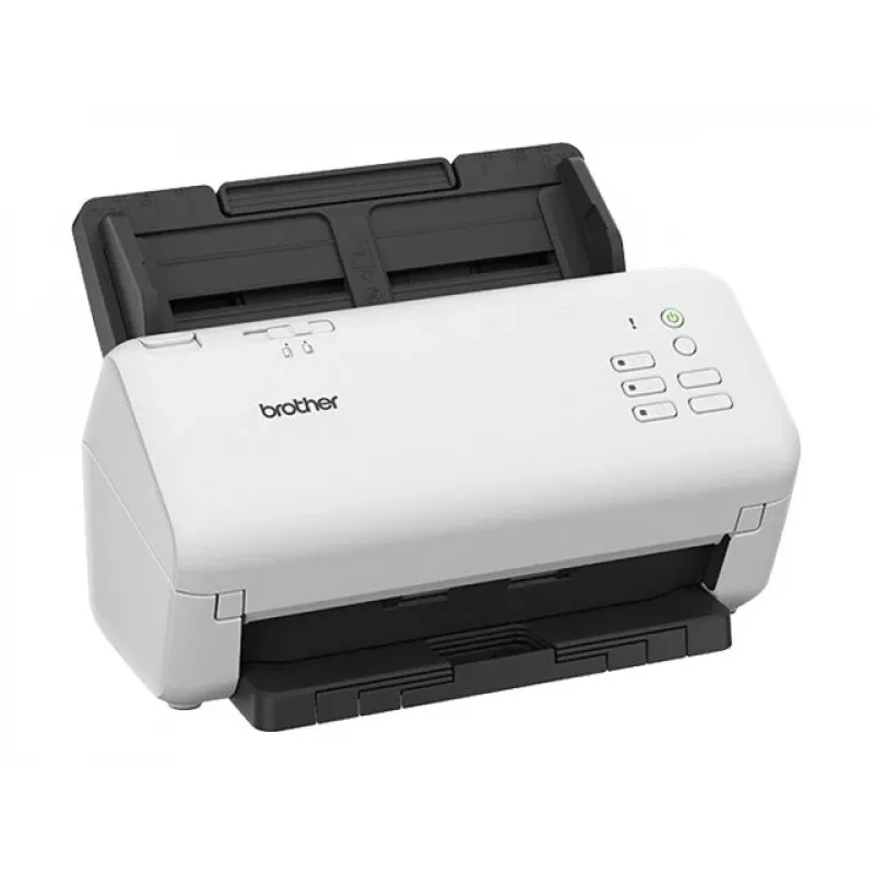 ADF skener Brother ADS-4300N – A4, 600 x 600 DPI, duplex, 80-listový ADF, Dual CIS, LED (čierna/biela)