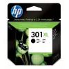 HP 301XL High Yield čierna originálna atramentová kazeta