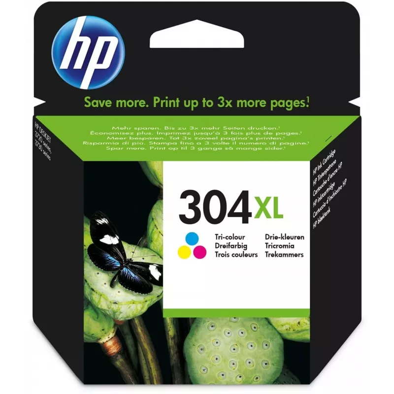 HP 304XL tri-color originálna atramentová kazeta