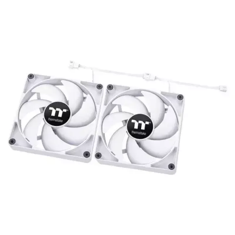 Ventilátor Thermaltake CT140 14 cm biely 500–1500 ot/min 2 ks