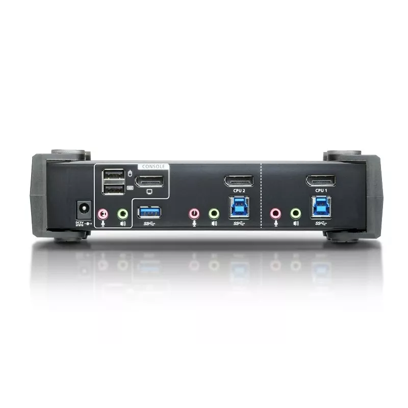ATEN 2-portový USB 3.1 Gen 1 4K DisplayPort 1.2 KVMP™ prepínač s audiom (KVM kábel v balení)