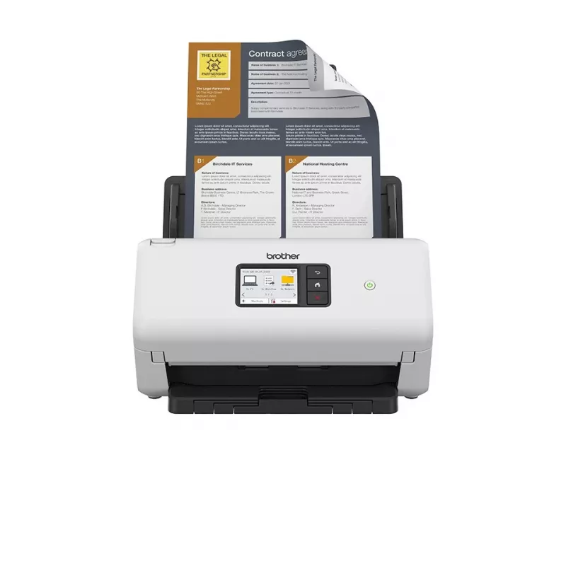 ADF skener Brother ADS-4500W 600 x 600 DPI A4 čiernobiely